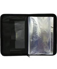 Folder File Portfolio F/S Size Black - 10 Folder