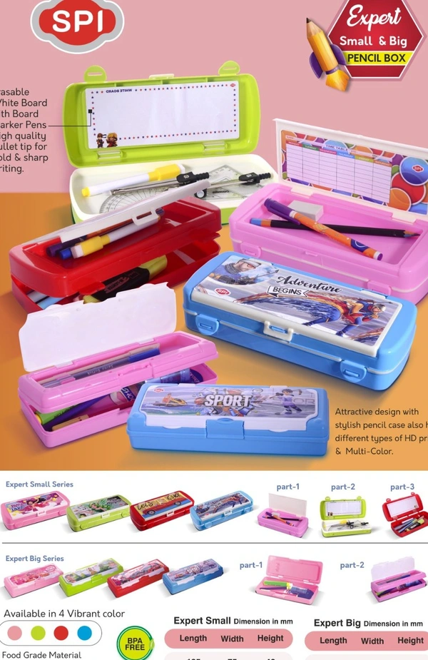 Expert Small Pencil Box