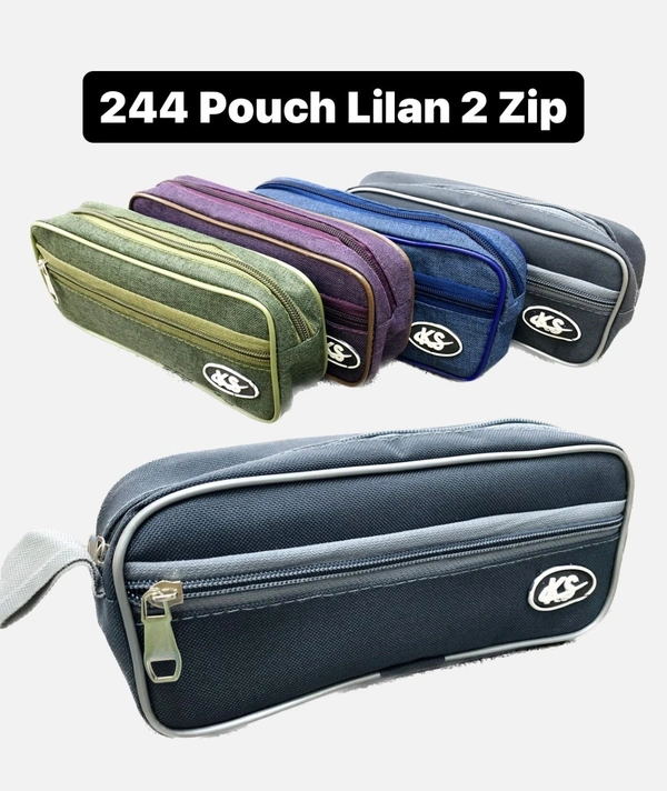 244 Pouch Lilan 2 Zip