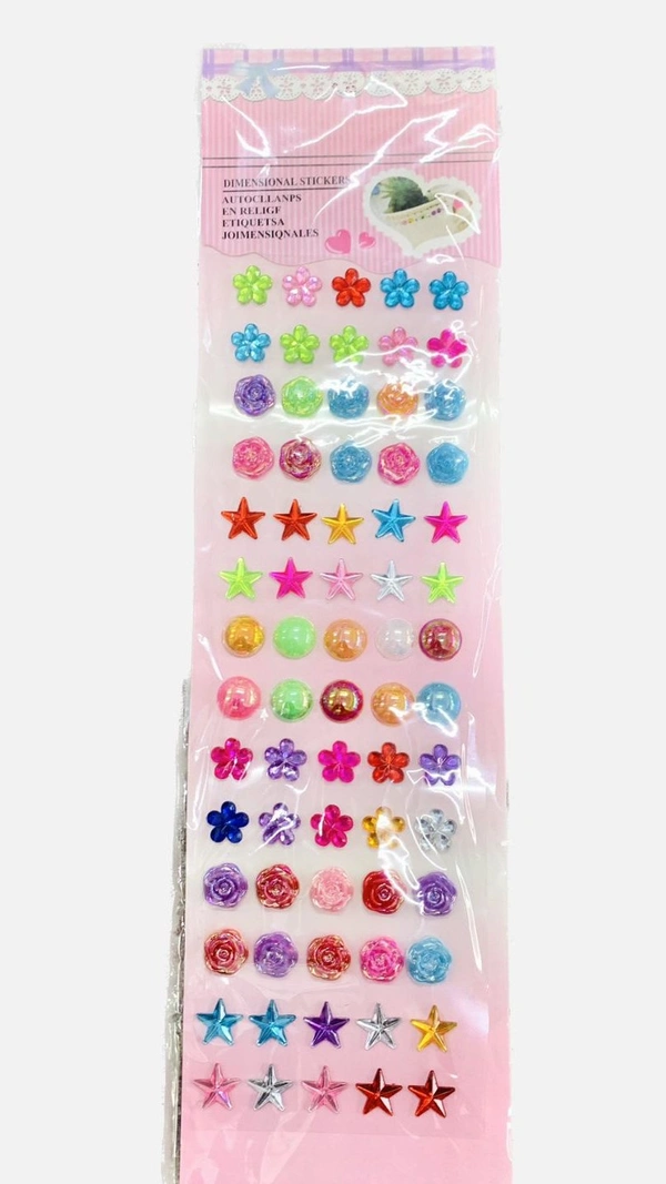Stone Stickers Long Mix CMX (12pc Pack)