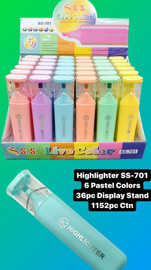 Highlighter SS-701 (36pc Stand)
