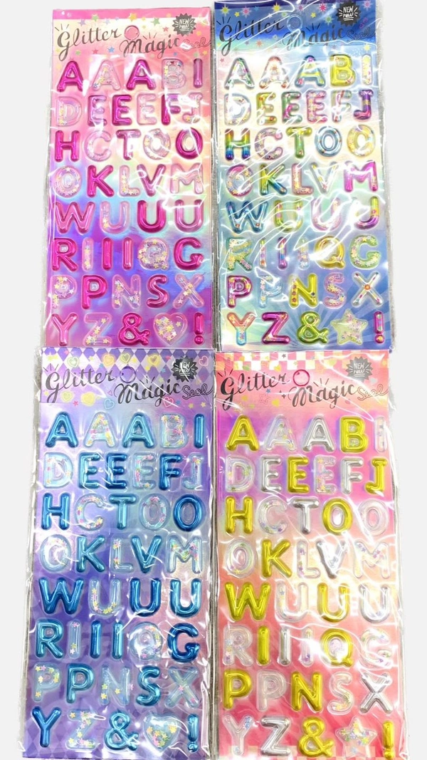 1-13-17 Alphabet Craft Stickers 