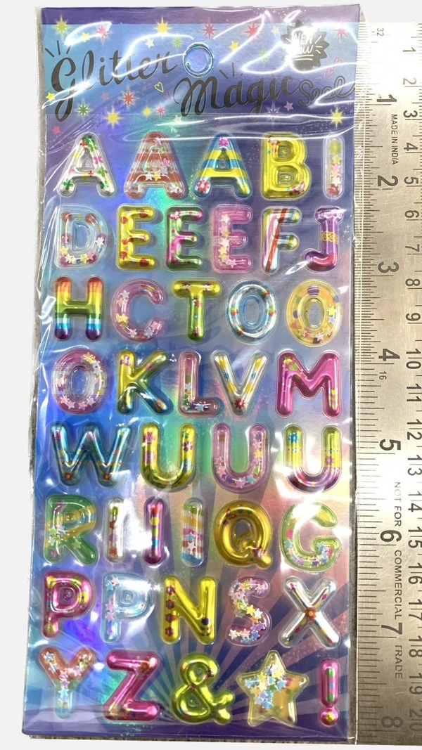 1-13-17 Alphabet Craft Stickers 