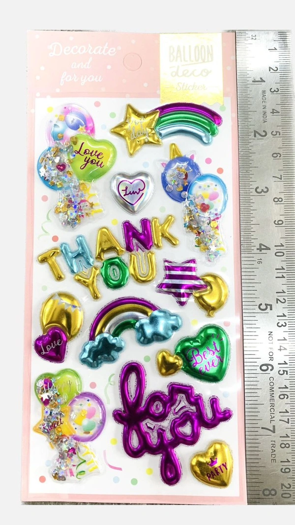 1-13-1 Greetings Craft Stickers 
