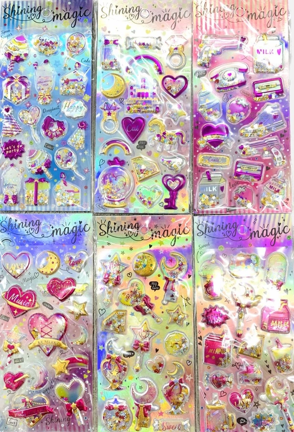 1-13-2 Shining Craft Stickers