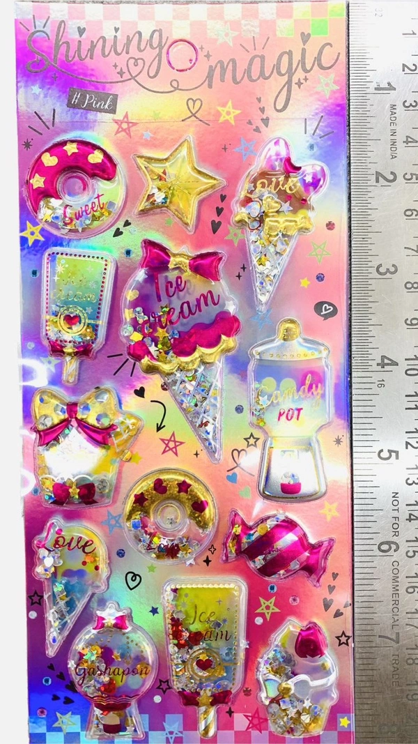 1-13-2 Shining Craft Stickers