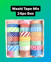 Washi Craft Tape 24pc Box