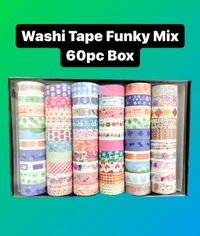 Washi Craft Tape 60pc Pack