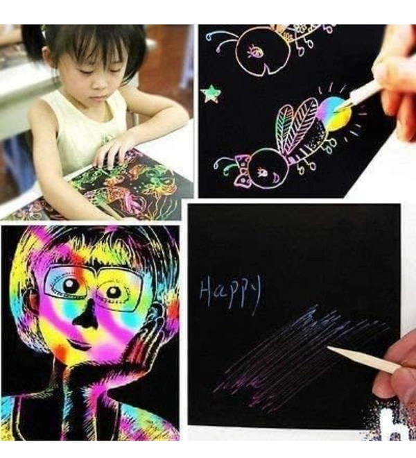 Scratch Note A5 Size 20x14cm 10pg