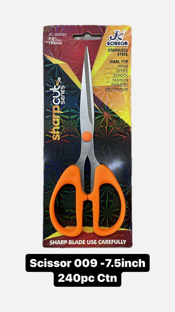 Scissors 009 (7.50 Inch)(12pc Pack)