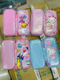 7D Eva Small Glitter Heavy Pouch (Poly Pack) - Spacekids