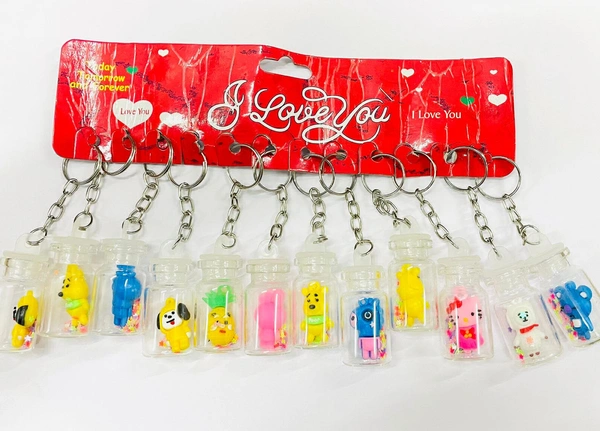 Keychain Bottle Mix (12pc)