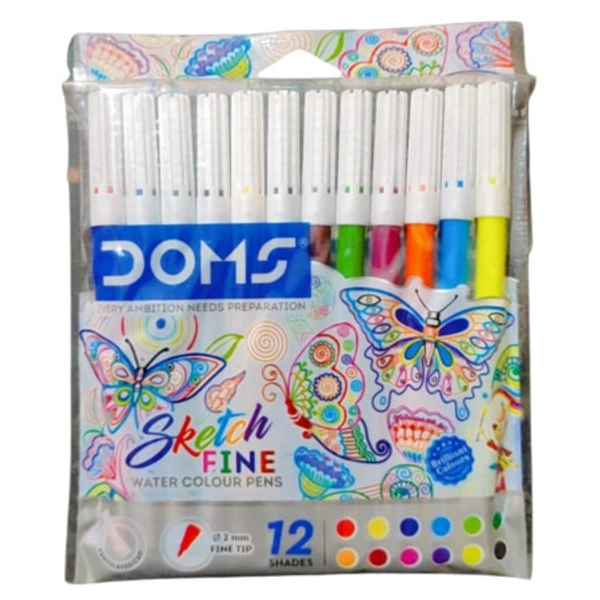 Doms Sketch Fine 12 Shades (25 MRP)