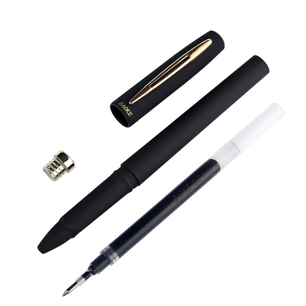 Baoke 0.7mm Roller Gel Pen (12pc Pack) - Black