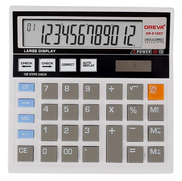 OR-512GT Oreva Calculator - Black
