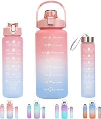 Motivational Bottle 3pc Set (2000ml + 900ml + 350ml)