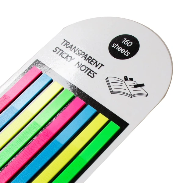 Sticky Note Pet Transparent 160 Strips