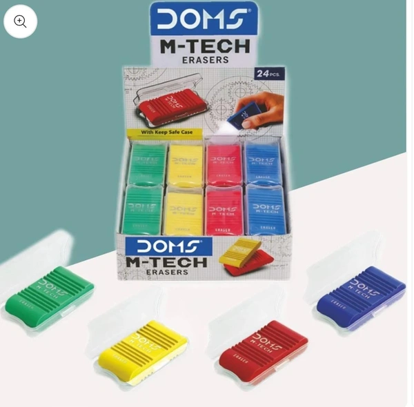Doms M-Tech Eraser - Assorted ( Pack Of 1 )