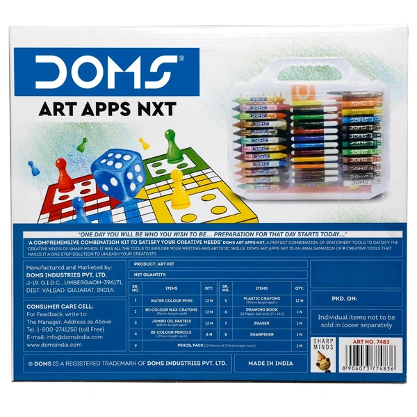 Doms Art Apps Nxt Kit (Plastic Box) MRP-425