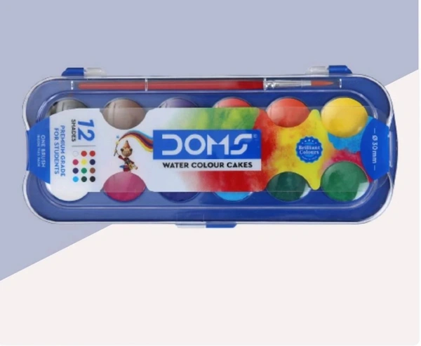 Doms Water Color Cakes ( Pack Of 12 )