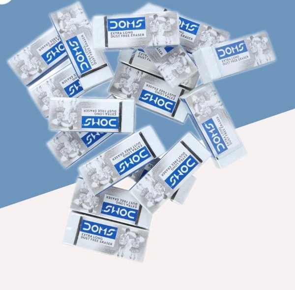 Doms Extra Long Eraser 5 MRP (20pc Pack)