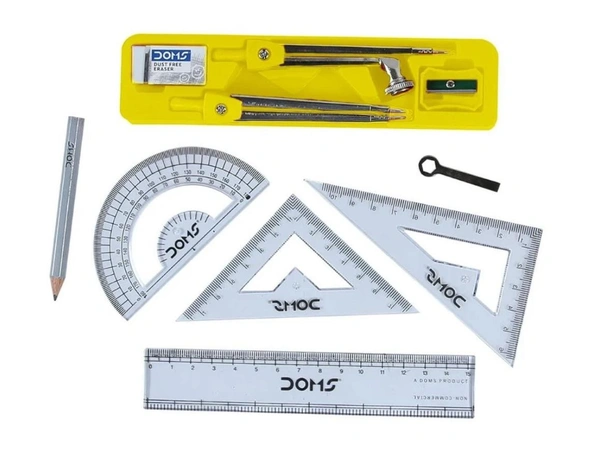 Doms Geomiti Mathematical Drawing Instrument Box ( Pack Of 1 )