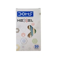 Doms Hexel Pen (20pc Pack) - Blue