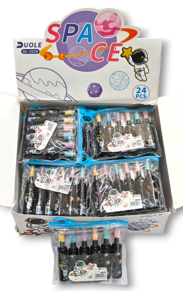 Highlighter Bottle Shape Spacekids (6 Color Set)