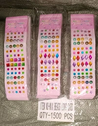 Stone Stickers Long Mix CMX (12pc Pack)