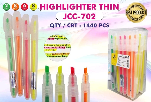 Highlighter Pen JCC 24pc Box 10MRP