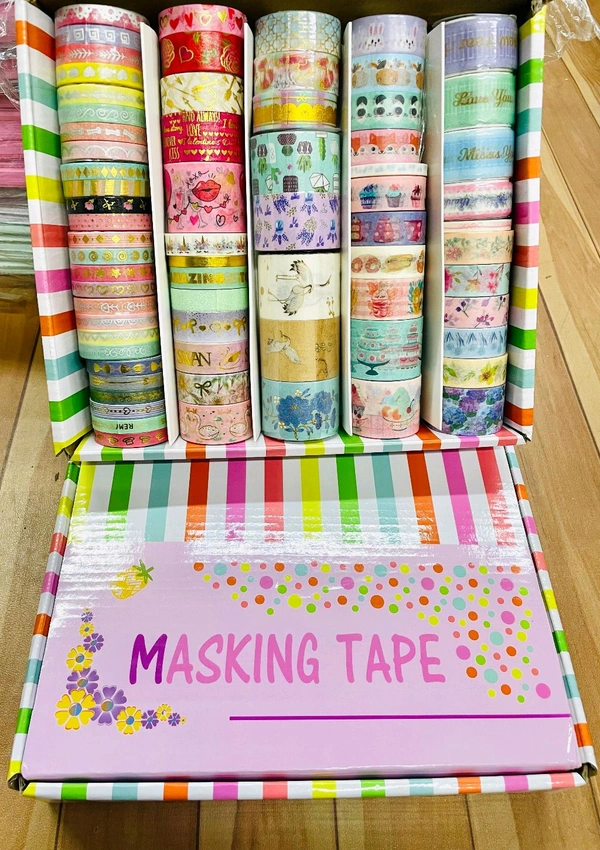 Washi Craft Tape 60pc Pack