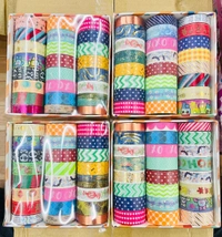Washi Craft Tape 24pc Box