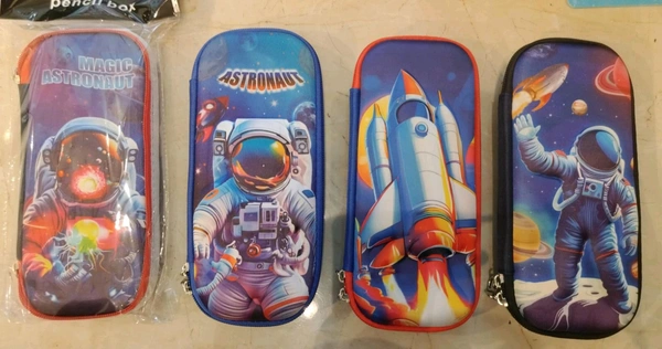 7D Cloth Pouch Small Poly Pack (Mix Designs) - Spacekids