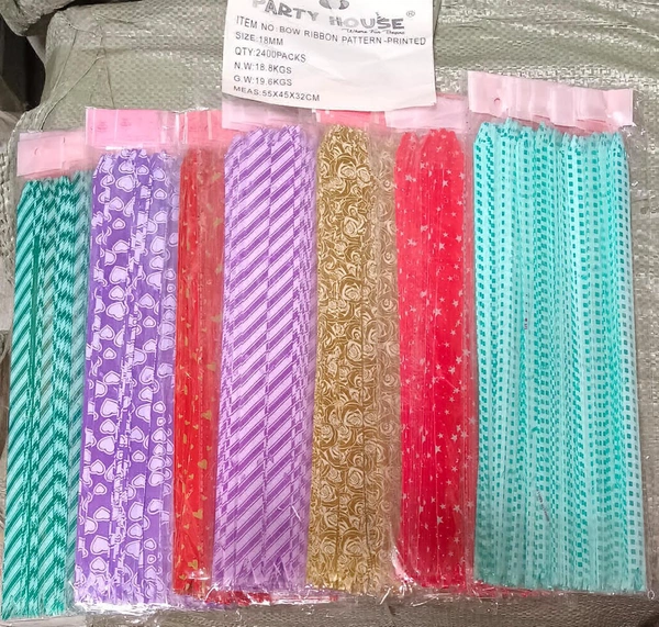 Flower Bow 18mm (10pc) Mix Colors