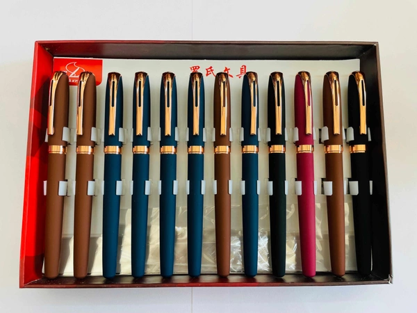 Luoshi 3767 Metal Roller Pen  - Blue