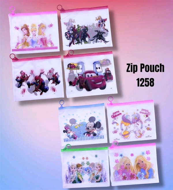 809 Disney A5 Zip Pouch (12pc)