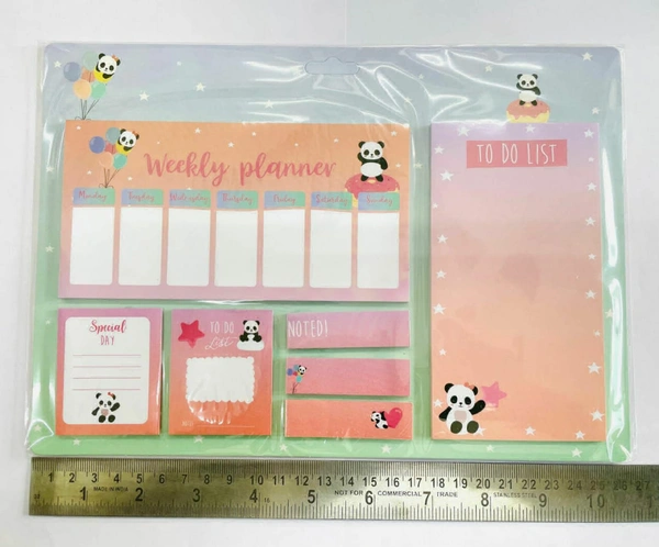 Sticky Notes Weekly Planner Big