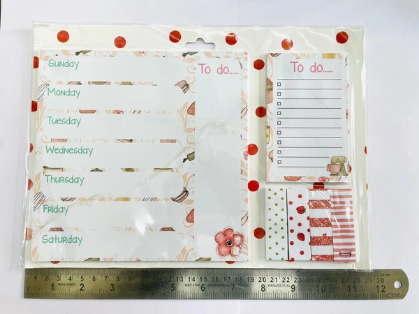 Sticky Notes Weekly Planner Big