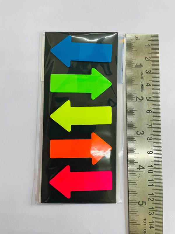 Sticky Notes Plastic Arrow 5 Color