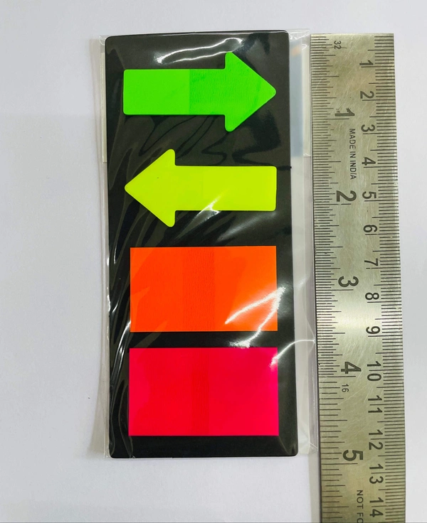 Sticky Notes Plastic Arrow 4 Color