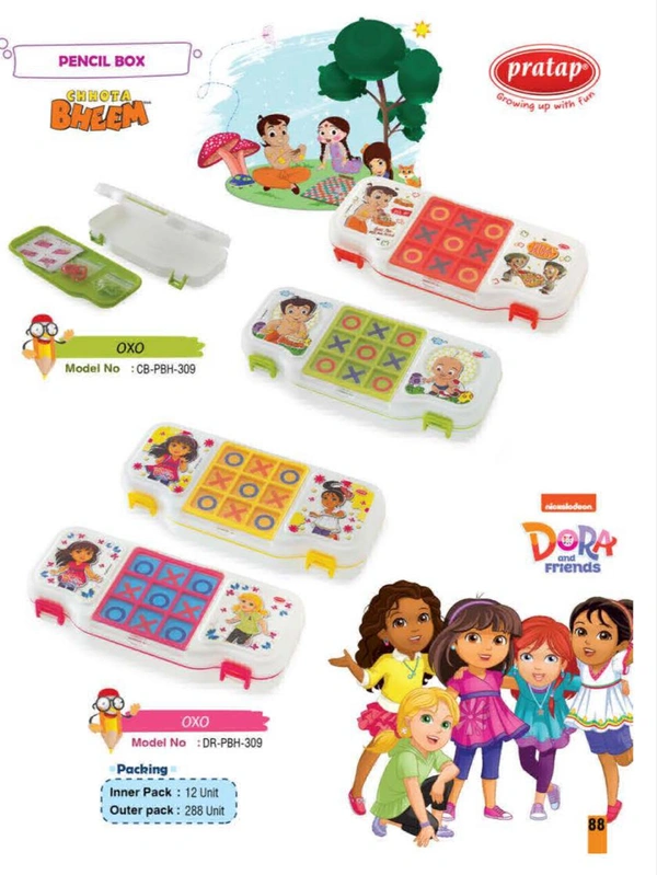 Pratap OXO Game Pencil Box