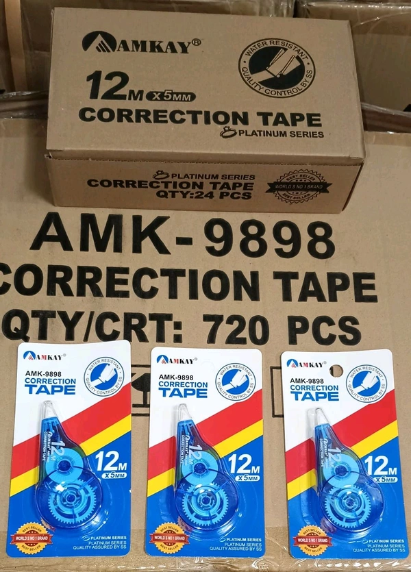 Correction Tape 12mtr Amkay