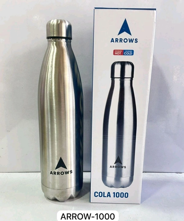 Bottle Steel Cola Double Wall 12 HR Guarantee 1000ml