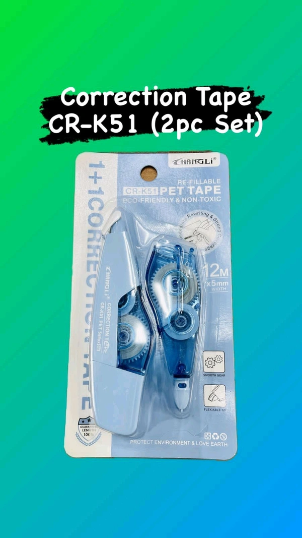 Correction Tape 12mtr CR-K51 (2pc Set)