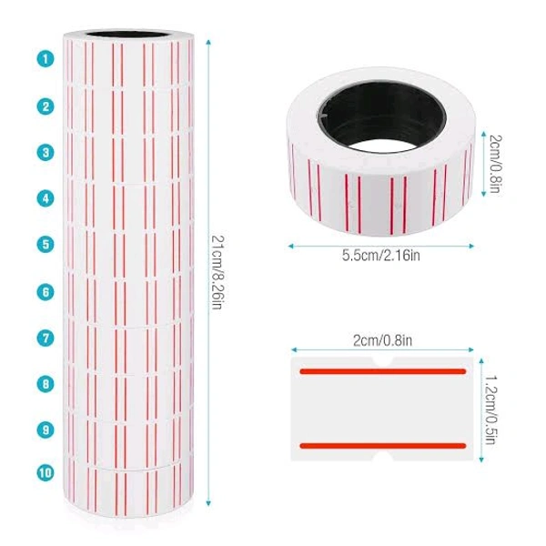 Price Label Machine Role (10pc Role)