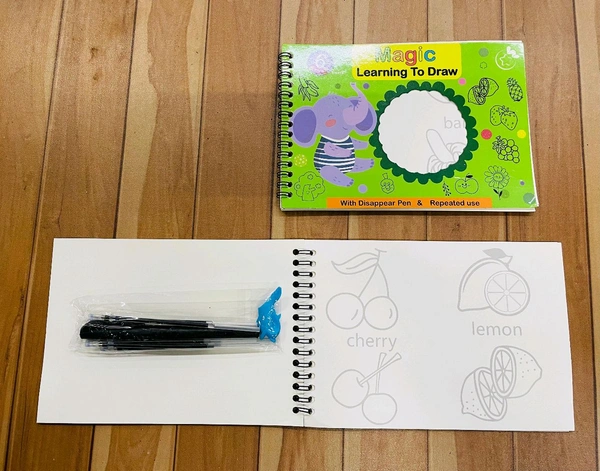 Magic Sank Drawing Book (With Gel Pen)