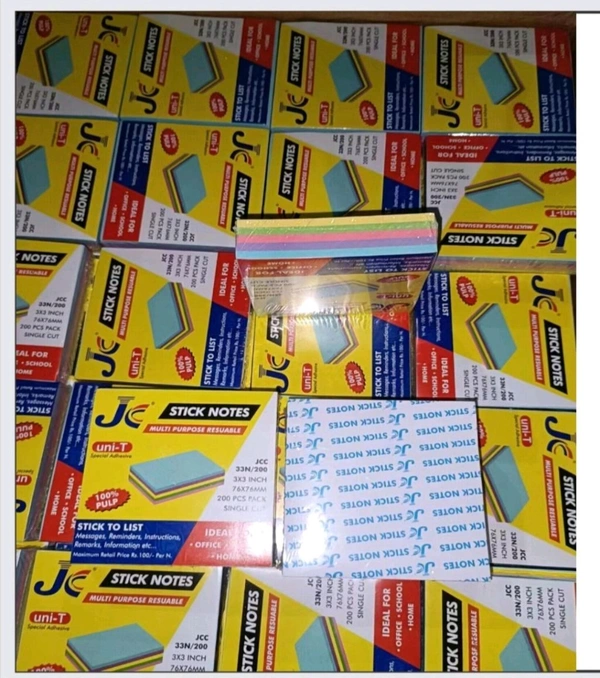 Sticky Notes 3x3 Multi 200sheets