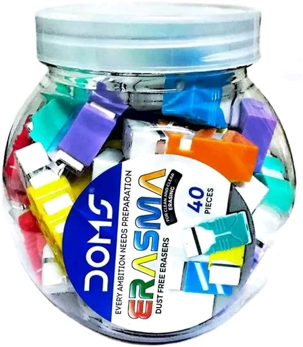Doms Erasma Eraser (40pc Jar)