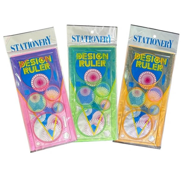 Spiromatic Scale Design Ruler