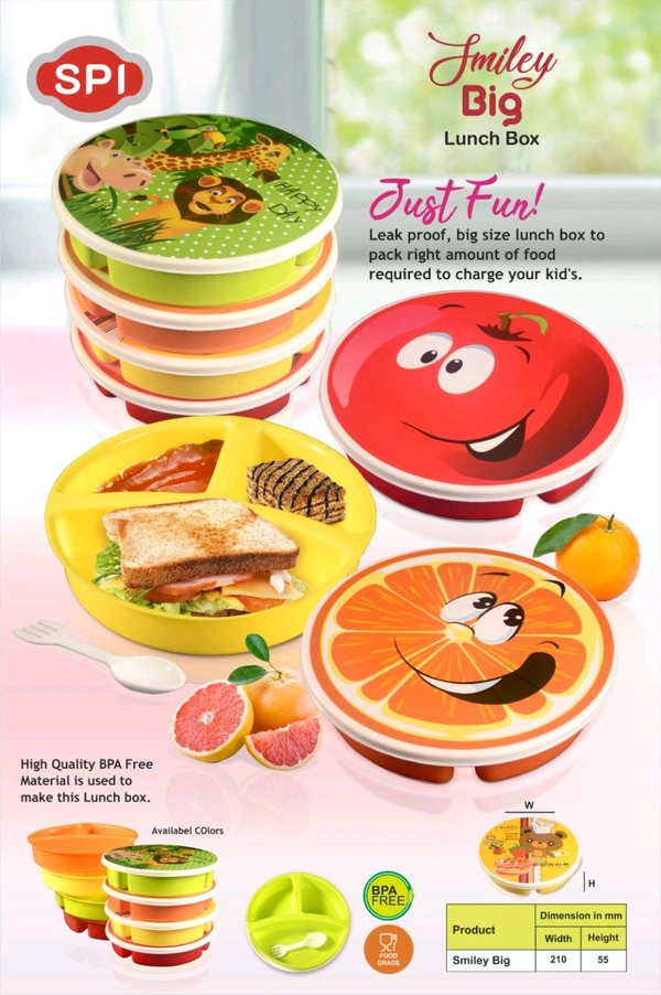 Lunch Box Smiley Big